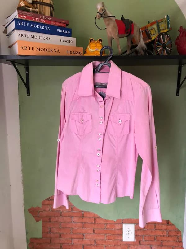 ♡  Camisa rosa - foto 1