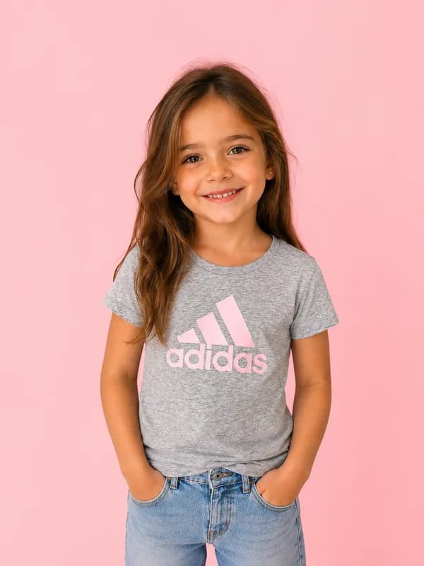 T-shirt cinza Adidas