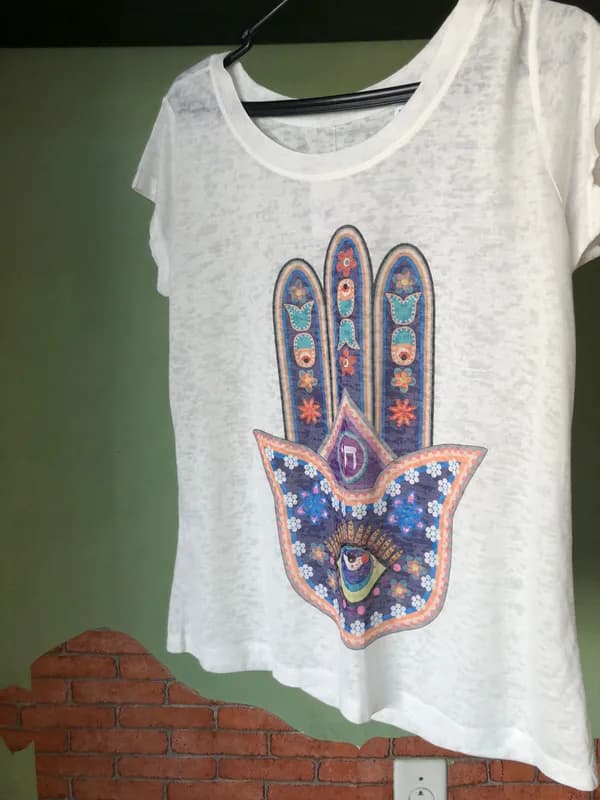 ♡ Blusa Mão de Fátima