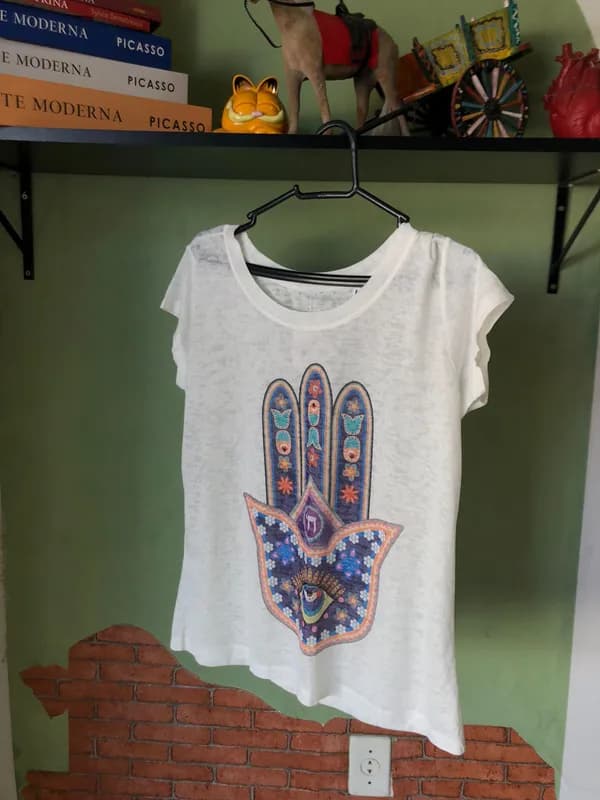 ♡ Blusa Mão de Fátima