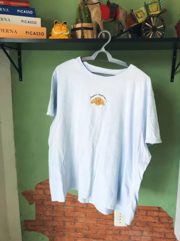 ♡ T-shirt Bonjour Madame Croissant