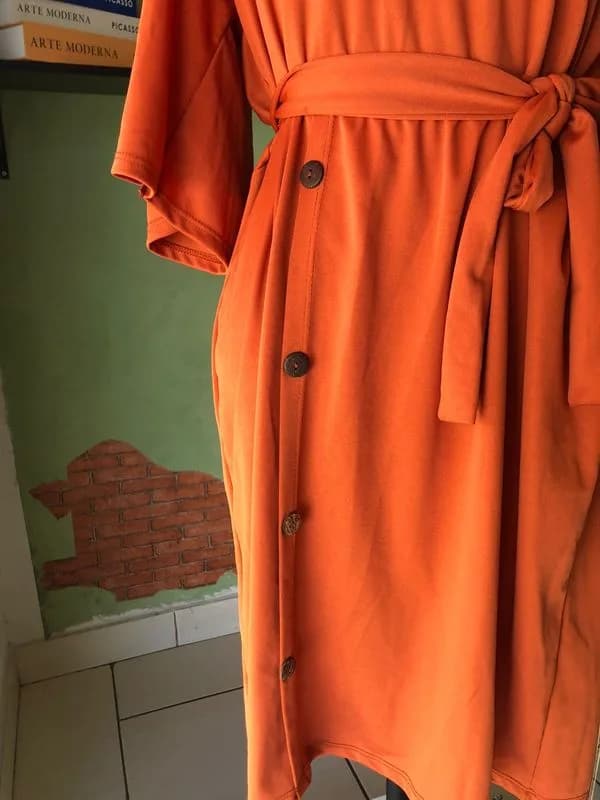 ♡ Vestido terrcota - foto 3