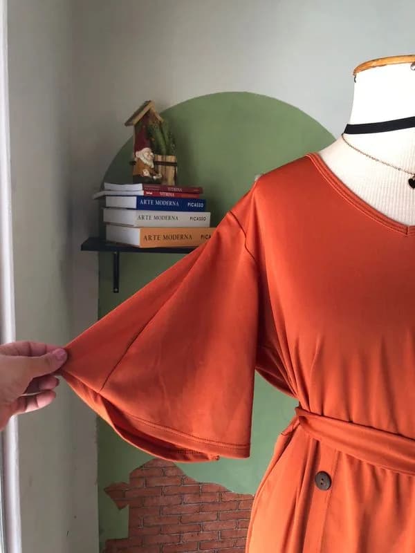 ♡ Vestido terrcota - foto 4