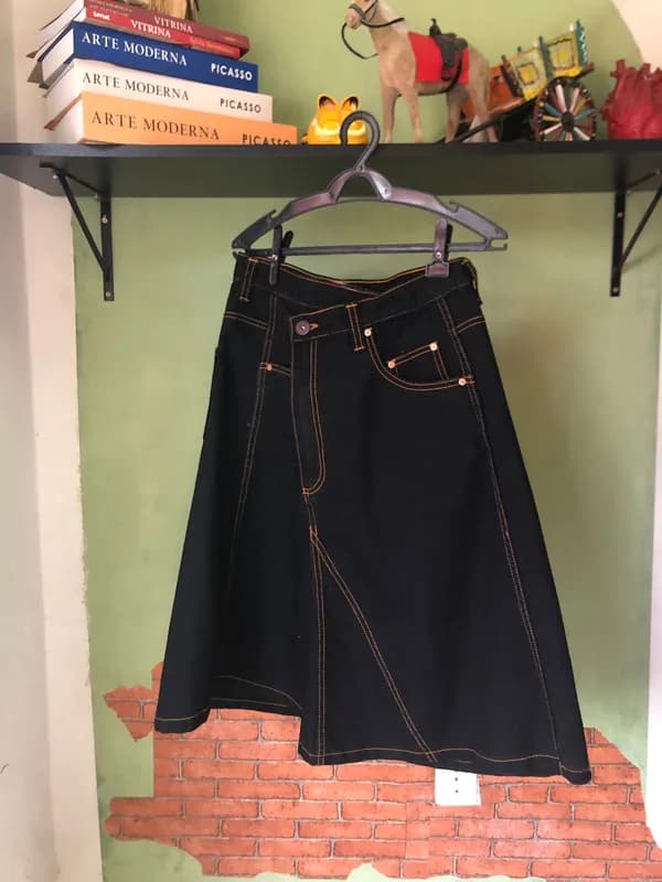 ♡  Saia jeans Animale 