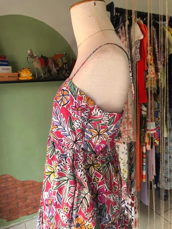 ♡ Vestido floral Zara - foto 3