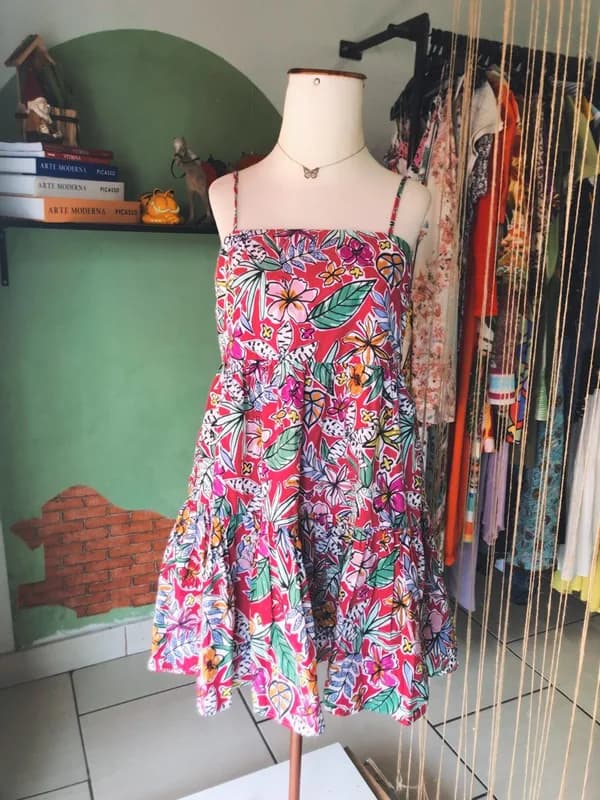 ♡ Vestido floral Zara