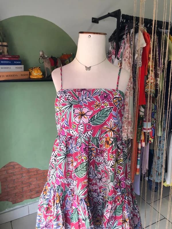 ♡ Vestido floral Zara