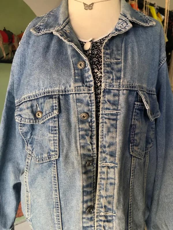 ♡ Jaqueta jeans vintage