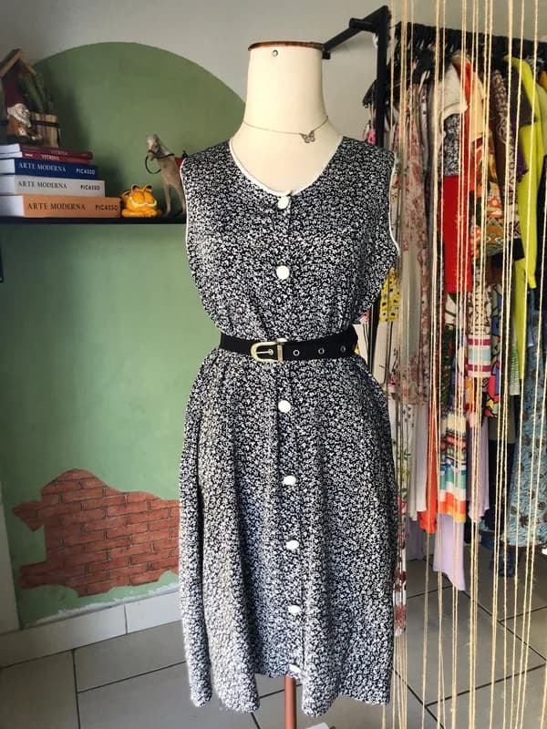 ♡  Vestido floral vintage