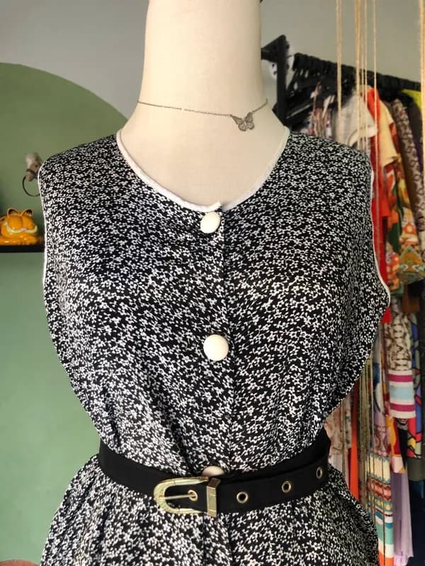 ♡  Vestido floral vintage