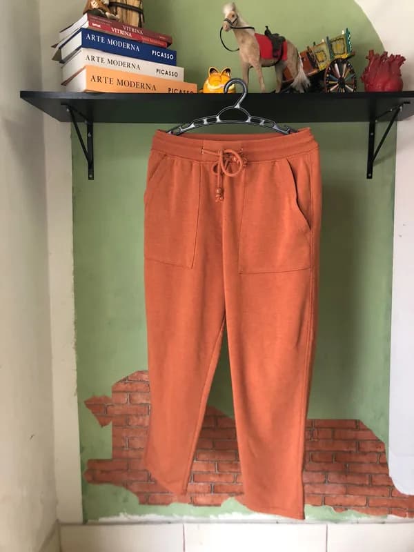 ♡ Calça de moletom terracota - foto 1