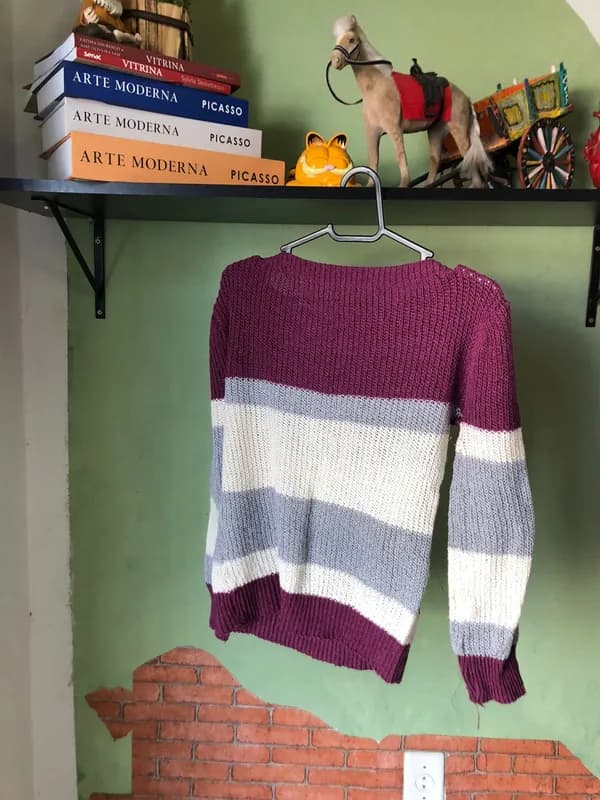 ♡ Suéter tricolor