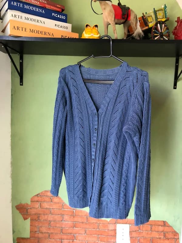♡ Cardigan azul - foto 1