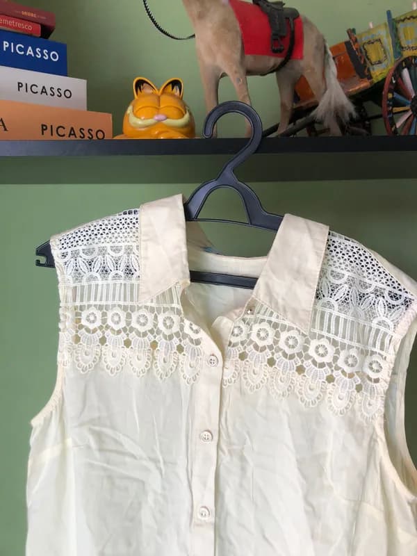 ♡ Regata rendada off white