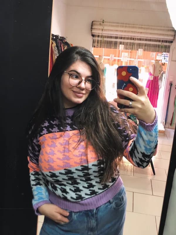 ♡ Suéter colorido - foto 3