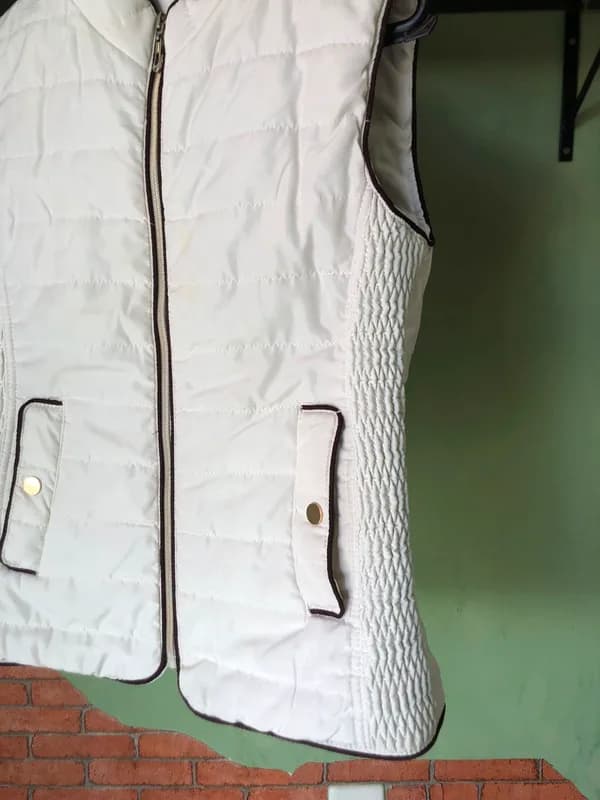 ♡ Colete puffer branco - foto 3
