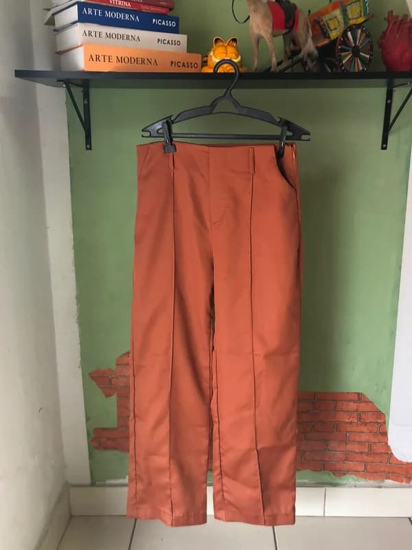 ♡ Calça social marrom - foto 1