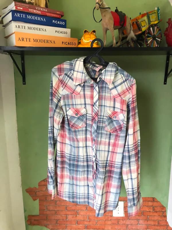 ♡ Camisa xadrez - foto 1
