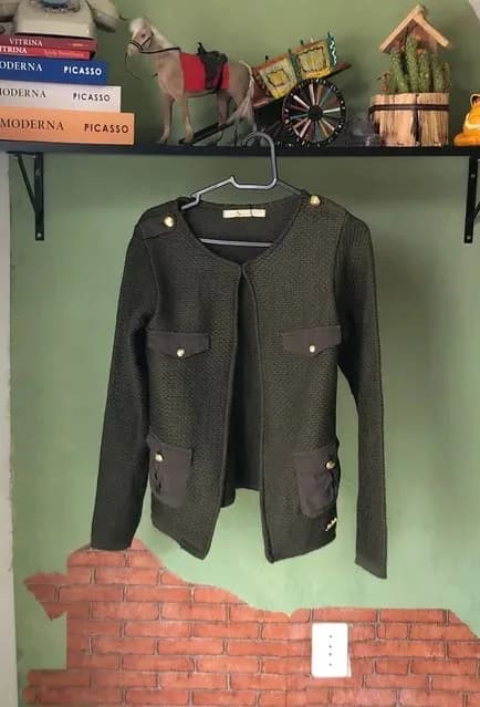 ♡ Casaco verde militar