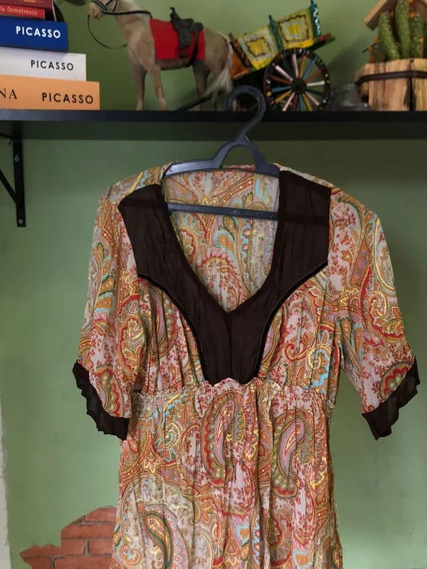 ♡ Blusa colorida paisley