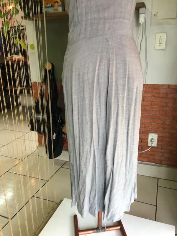 ♡ Vestido cinza longo - thumb 3