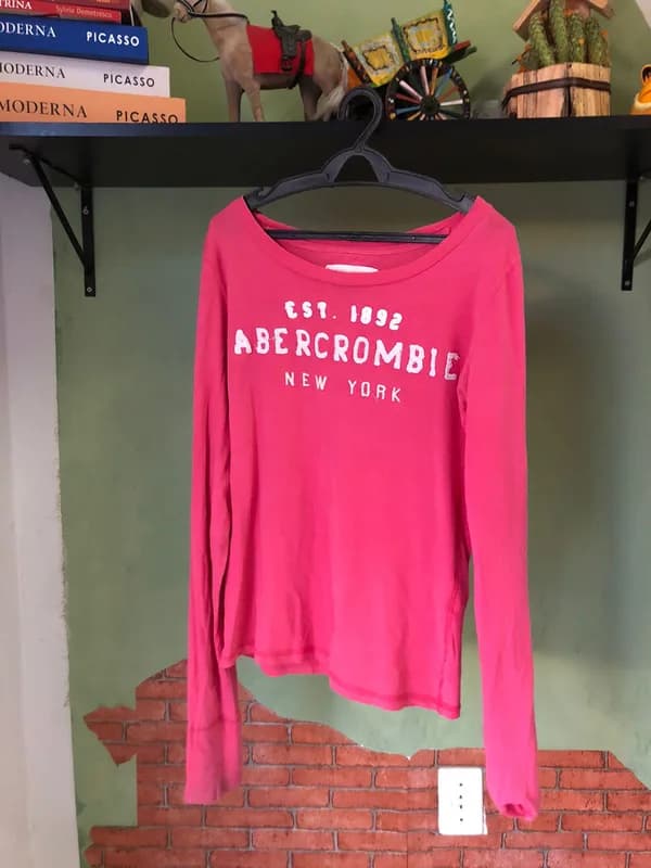 ♡ Blusa rosa Abercrombie