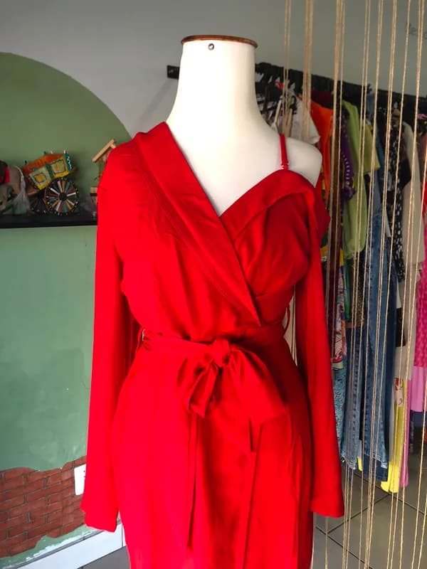 ♡ Vestido vermelho