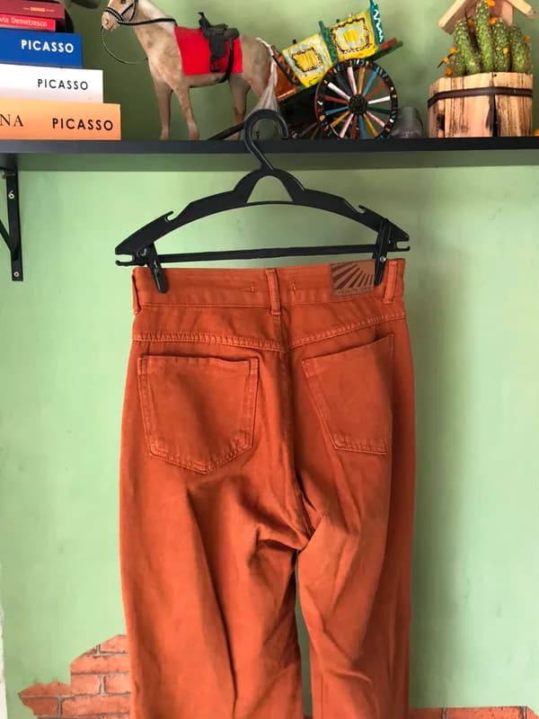 ♡ Calça jeans terracota - thumb 4