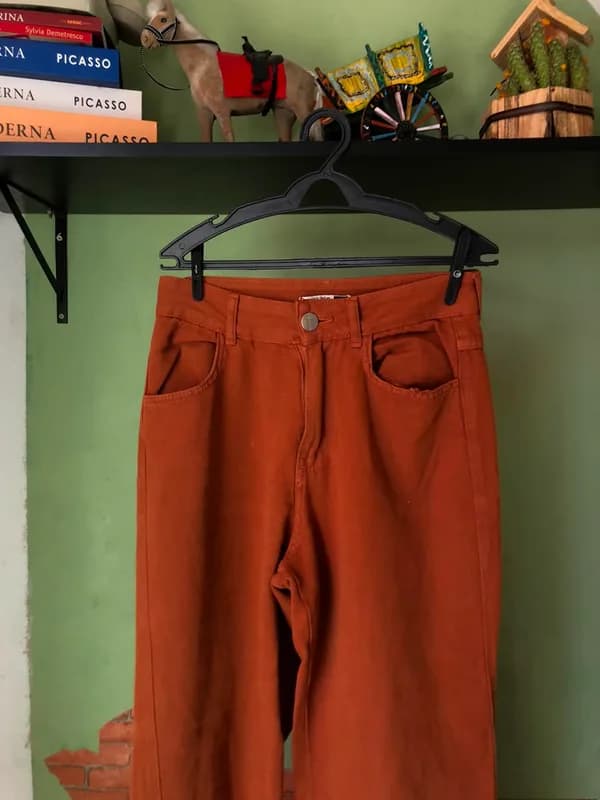♡ Calça jeans terracota - thumb 2