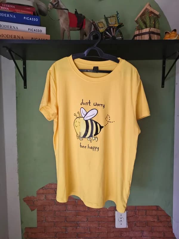 ♡ T-shirt Dont Worry, Bee Happy 🐝