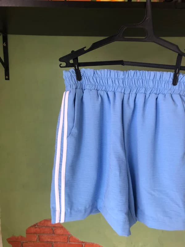 ♡ Shorts azul e branco - foto 2